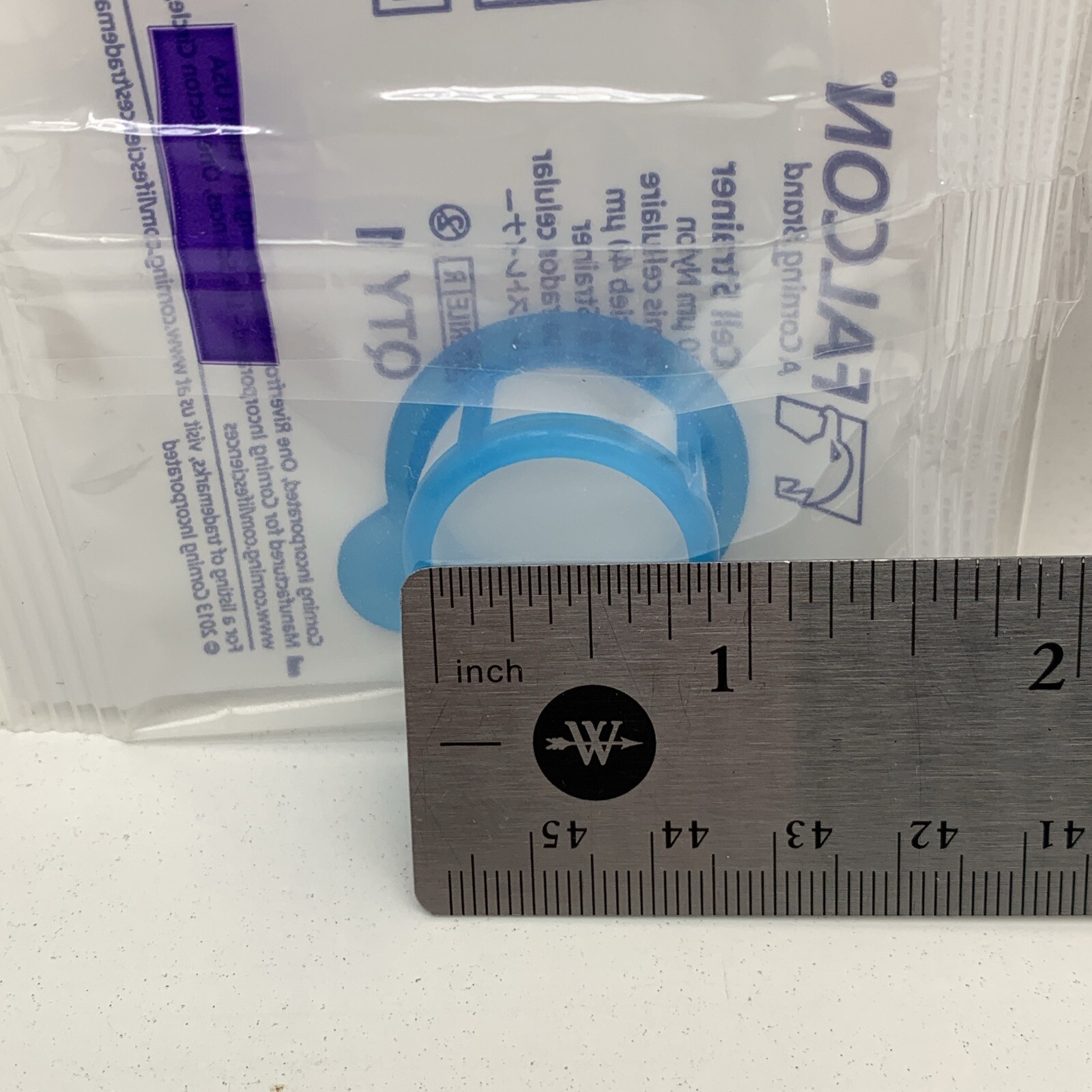 (50-Pack) Falcon 352340 Sterile Cell Strainer 40µm Nylon, Blue, Sterile