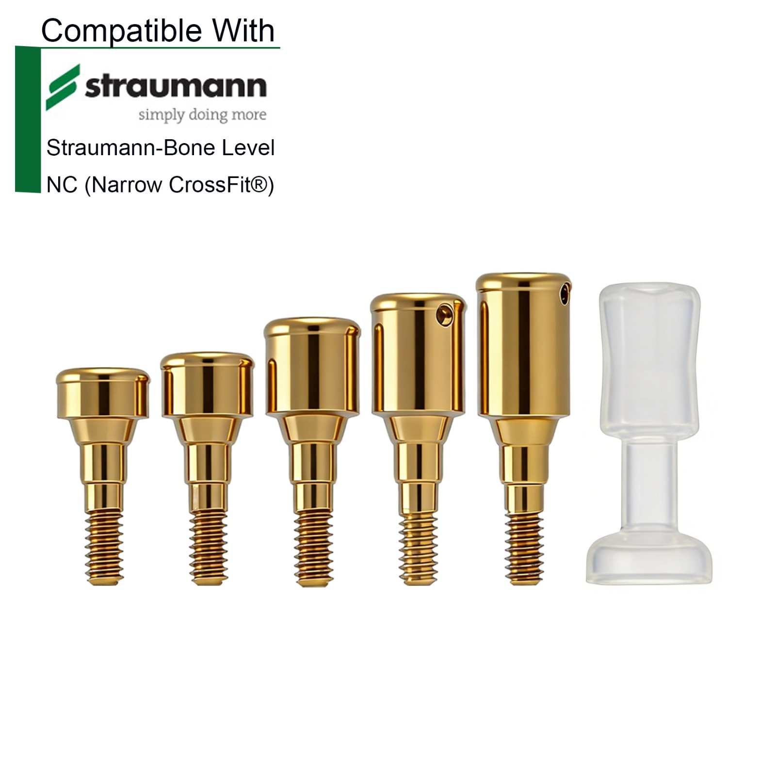 Locator Abutment Straumann ITI NC/RC Overdenture Retention Cap Locator Core Tool