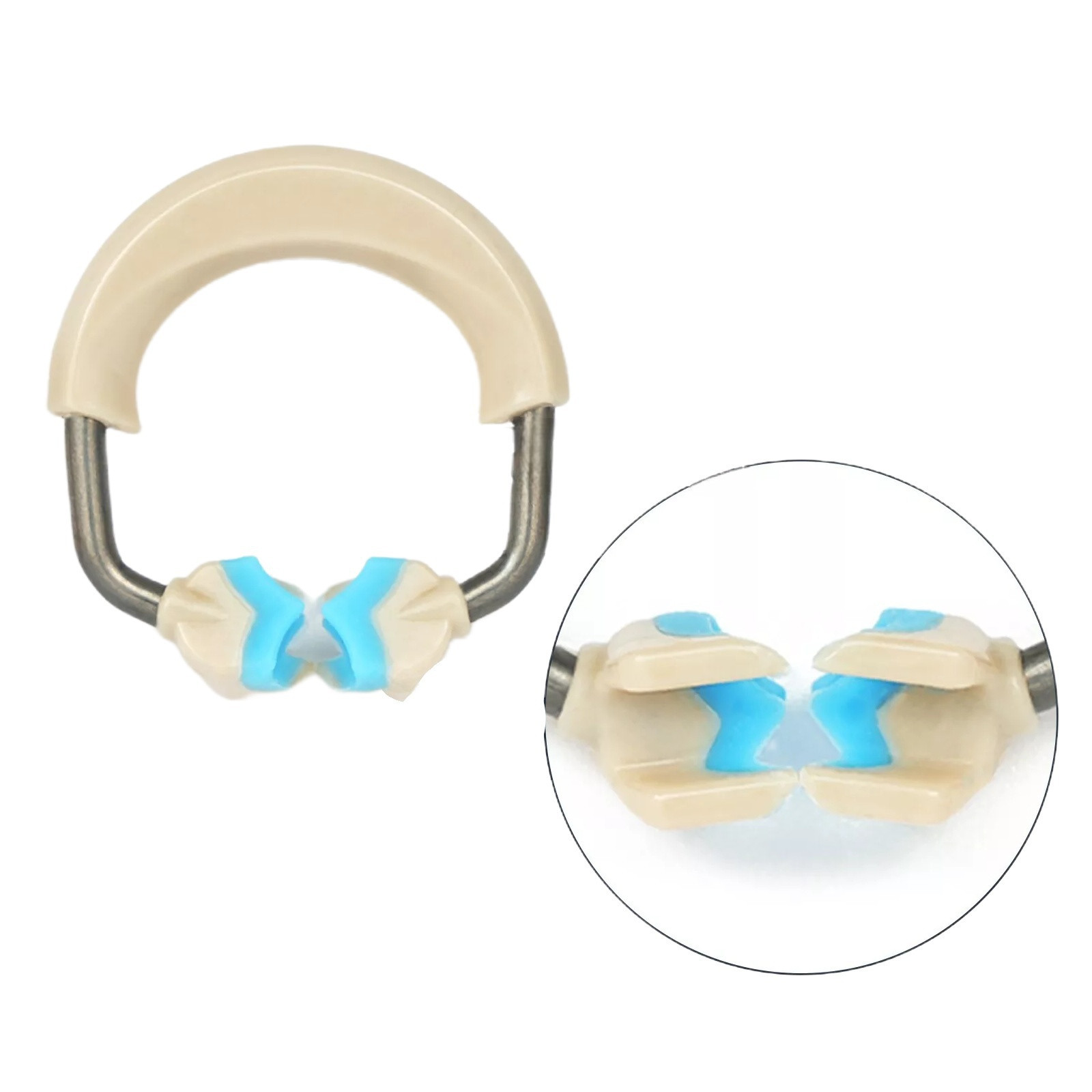 Dental Ortho Sectional Matrix System Nickel Titanium Alloy Matrices Clip Ring