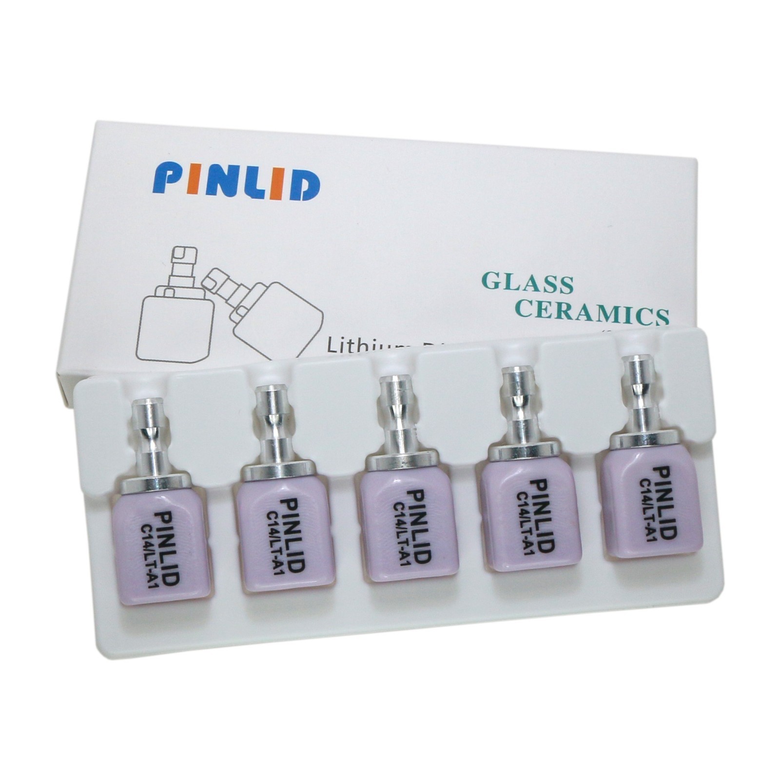 US Lab Lithium Disilicate C14 Glass Ceramic Blocks CAD CAM Sirona Cerec Veneer