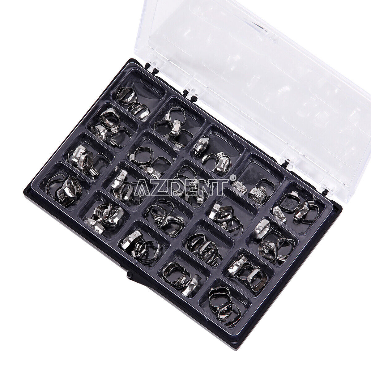 Dental Ortho Bands With Buccal Tube 1st/2nd Molar Roth/MBT 0.022 Single/Double