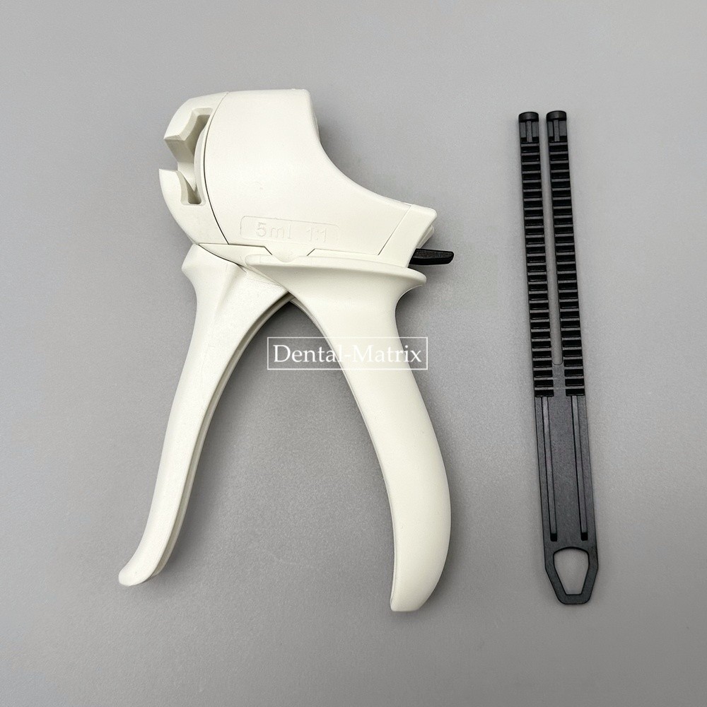 Dental Activa-Spenser Type Dispenser Gun For Automix Syringes Cement Gun 5ml 1:1