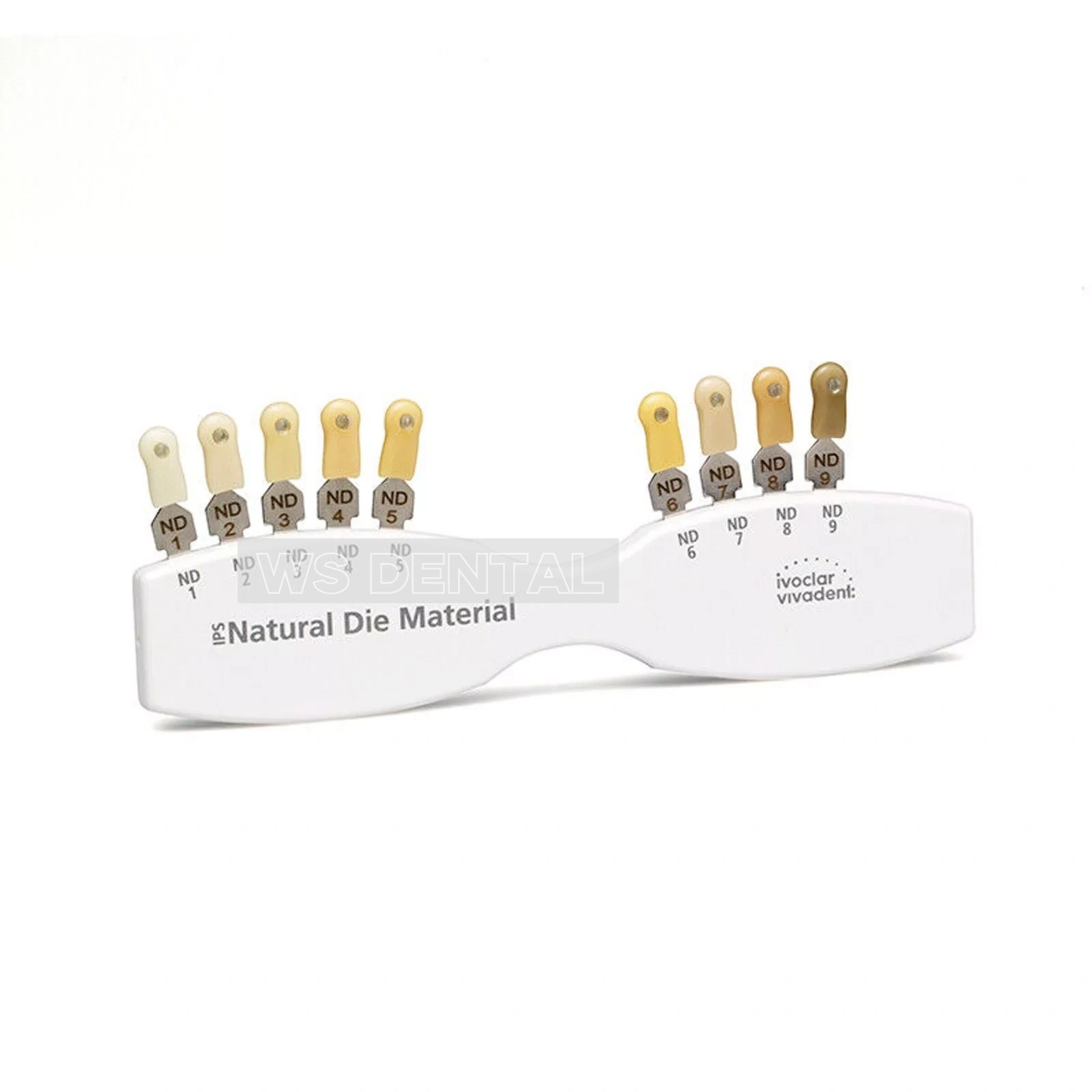 Dental IPS Natural Die Material Shade Guide Ivoclar Vivadent ND1-9 Abutment 1set