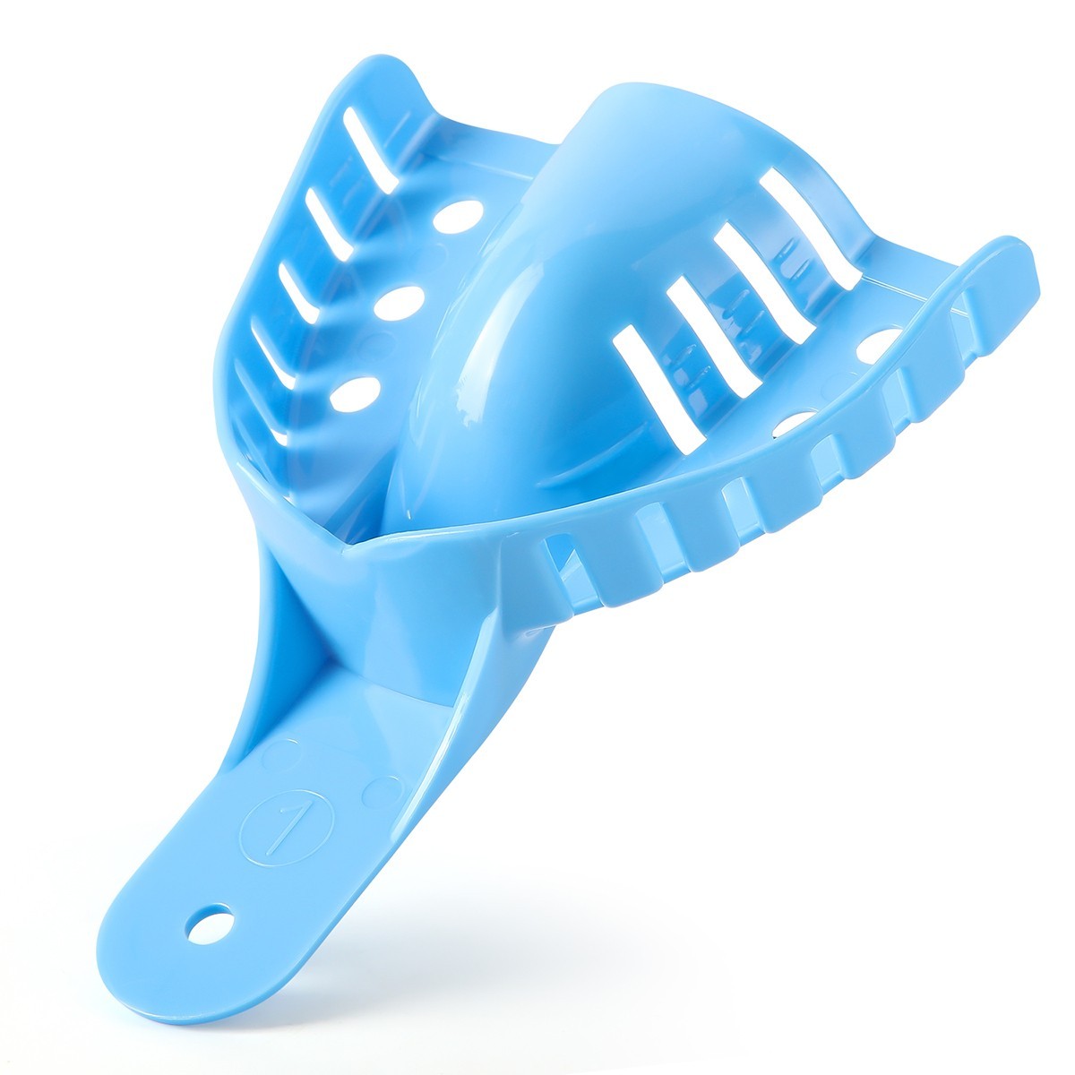 Dental Impression Trays Perforated Plastic Disposable (CHOOSE SIZE) 12 Trays/Bag