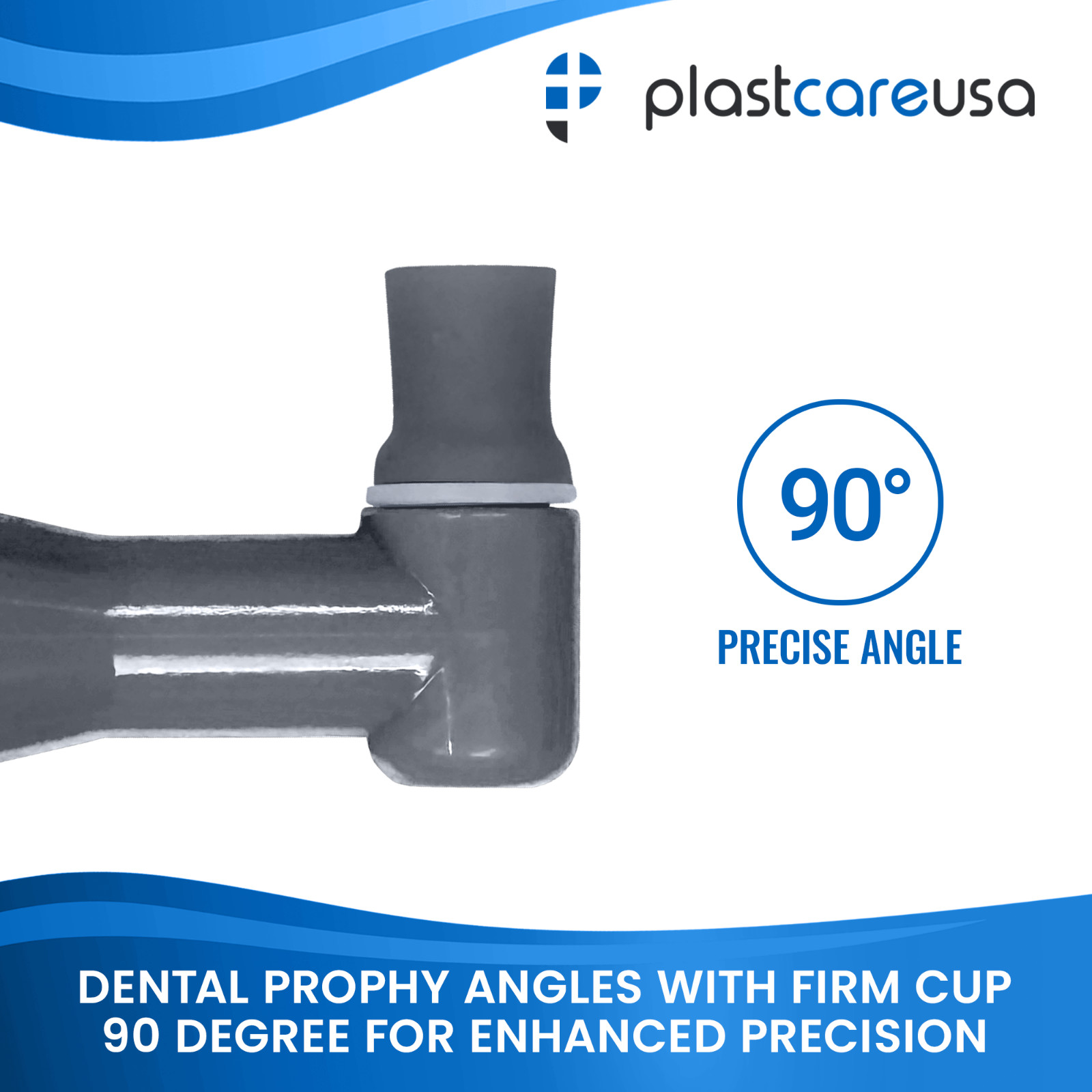 500 Dental Prophy Angles Firm Cup, Disposable & Latex Free, (5 Box of 100)