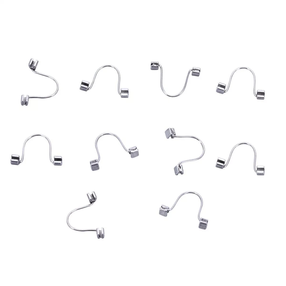 10Pcs/Bag Dental Orthodontic Anterior Univerisal Tooth Torque Rectangular Spring