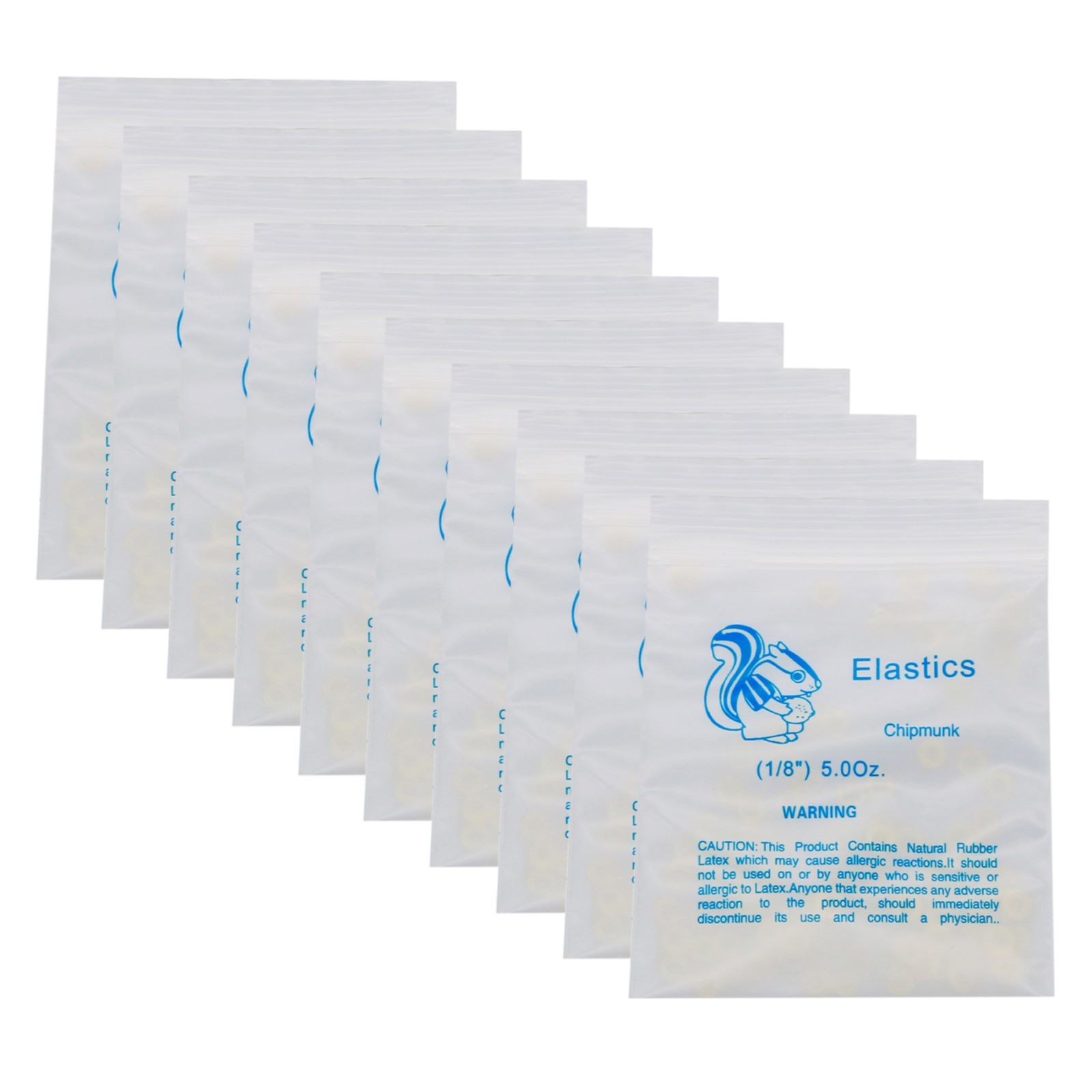US Dental Ortho Elastics Latex Braces Orthodontic Rubber Bands 3.5,5.0,6.5 OZ