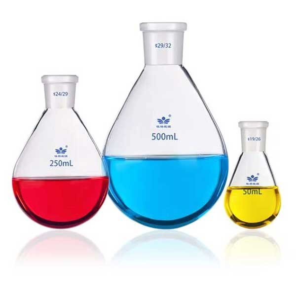 5ml – 2000ml Eggplant Shape Evaporating Flask with Standard Joints Glassware us