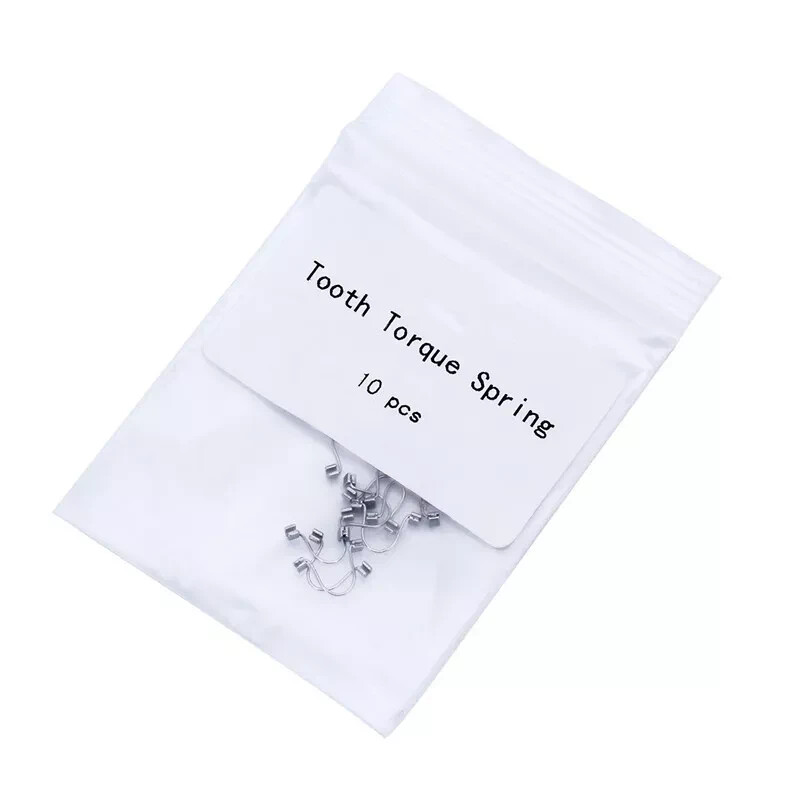 10 Pcs/bag Dental Orthodontic Anterior Torque Rectangular Torquing Spring L/M/S