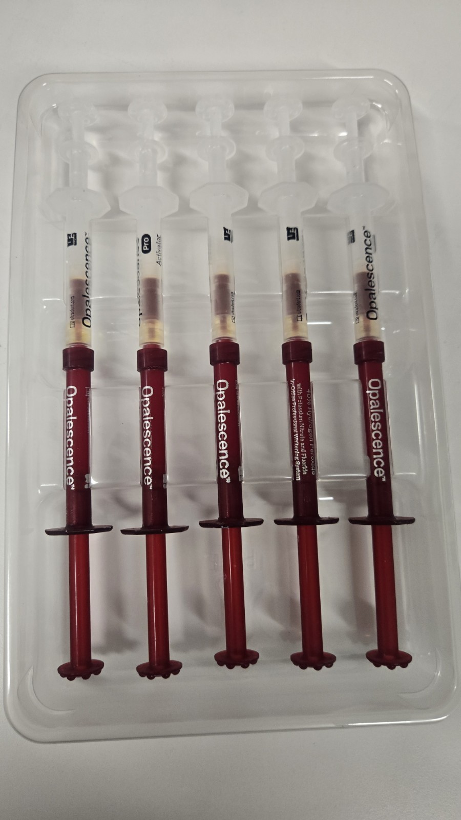 ULTRADENT OPALESCENCE PRO BOOST TEETH WHITENING 5 PACK DENTAL