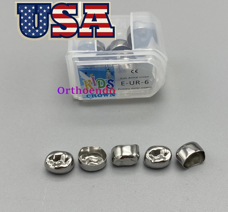 Dental Pediatric Crown Kids stainless steel molar crowns preformed Primary