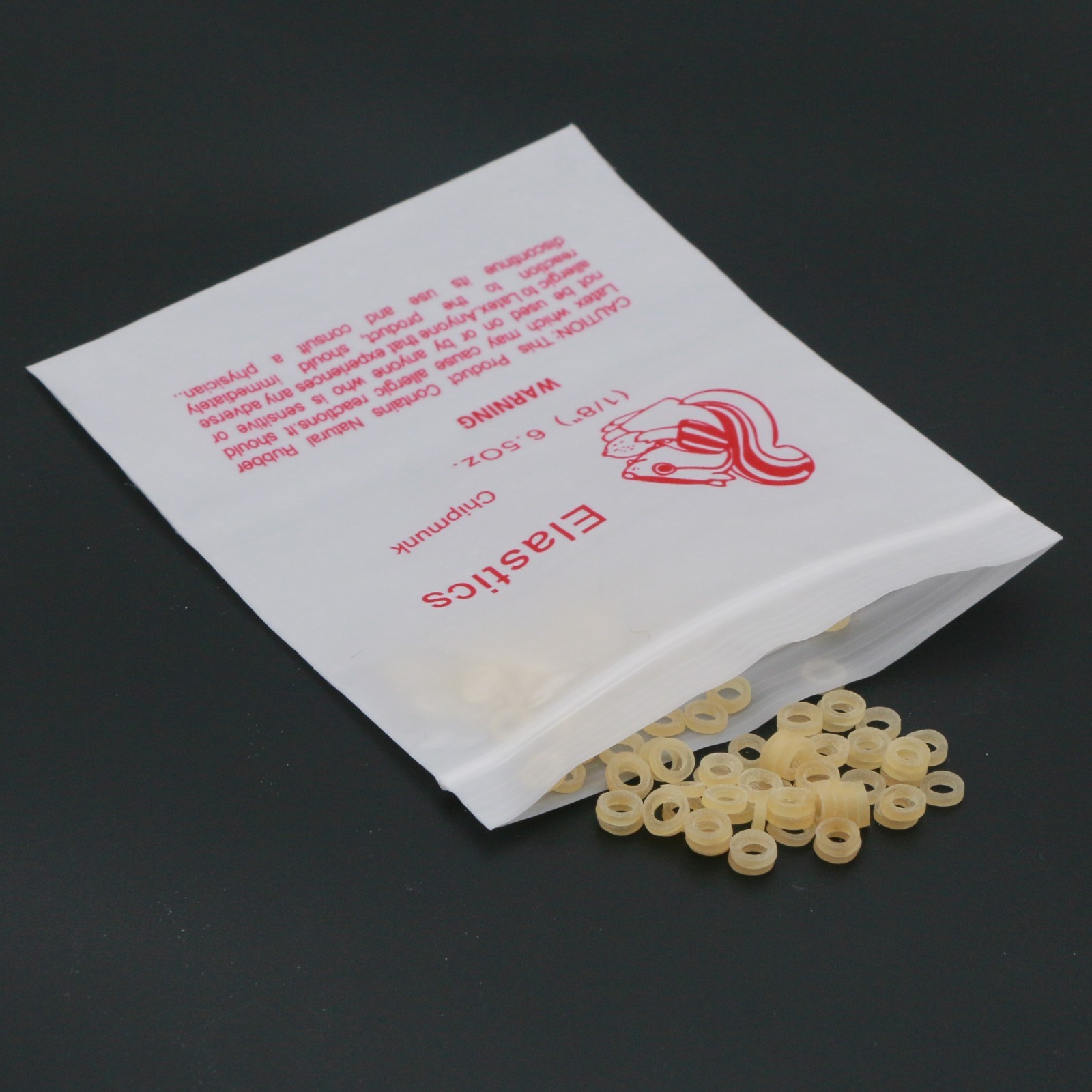 US Dental Ortho Elastics Latex Braces Orthodontic Rubber Bands 3.5,5.0,6.5 OZ