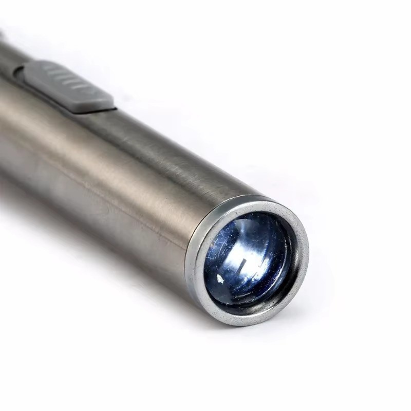 Generic Mini LED Pen Light USB Rechargeable Medical Torch Nurse Dentist Clip