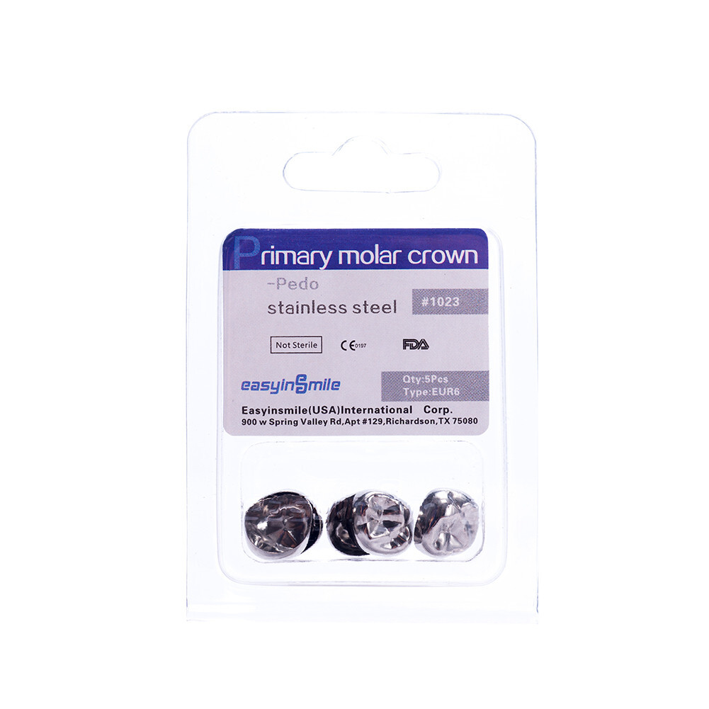 Dental Kids Crown Stainless Steel Primary Molar Crown D Premolar/E Molar DUL-UR2