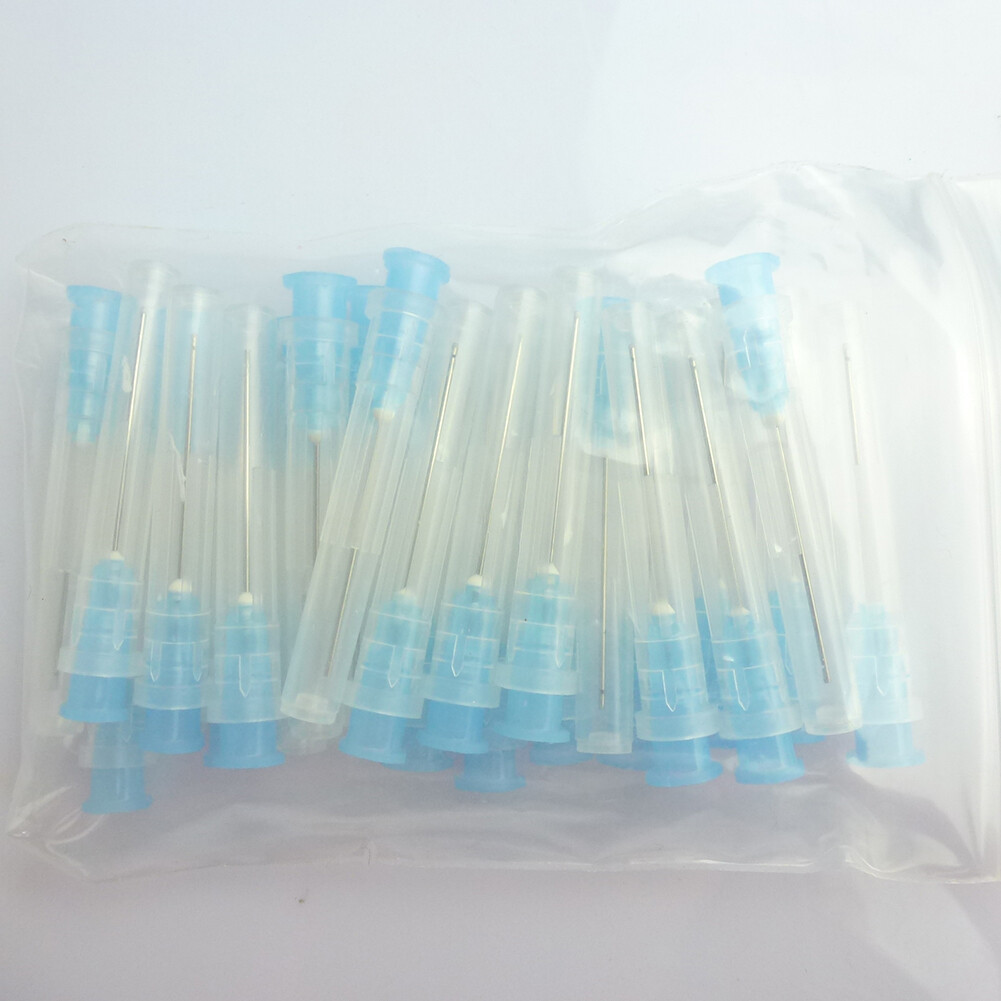 50Pcs Dental Endo Irrigation Needle Tips End-Closed Side Hole Syringes 23/27/30G