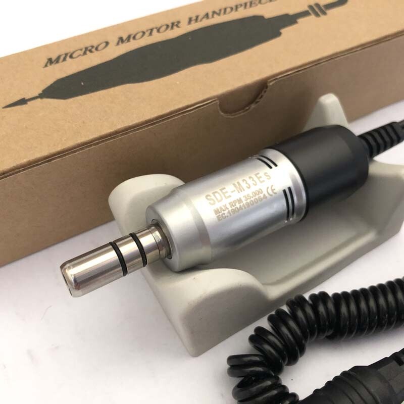 Dental Lab Micro Motor Handpiece E Type Micromotor Polishing Handpiece SDE-M33ES