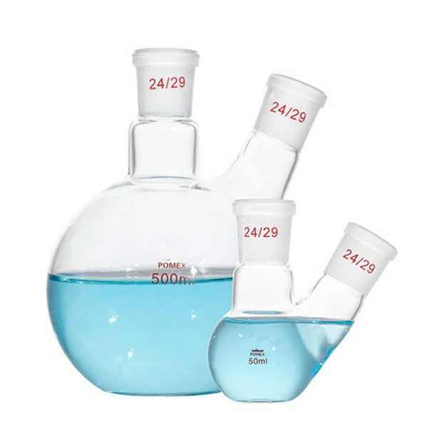 25ml – 1000ml 1-4 Necks Flat Bottom Boiling Flask with Standard Outer Joints ca