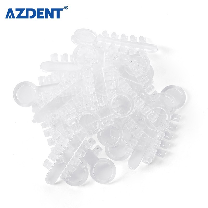 200pcs/20 sticks Dental Rotation Wedge Orthodontic Rubber Elastic Rotary Pads