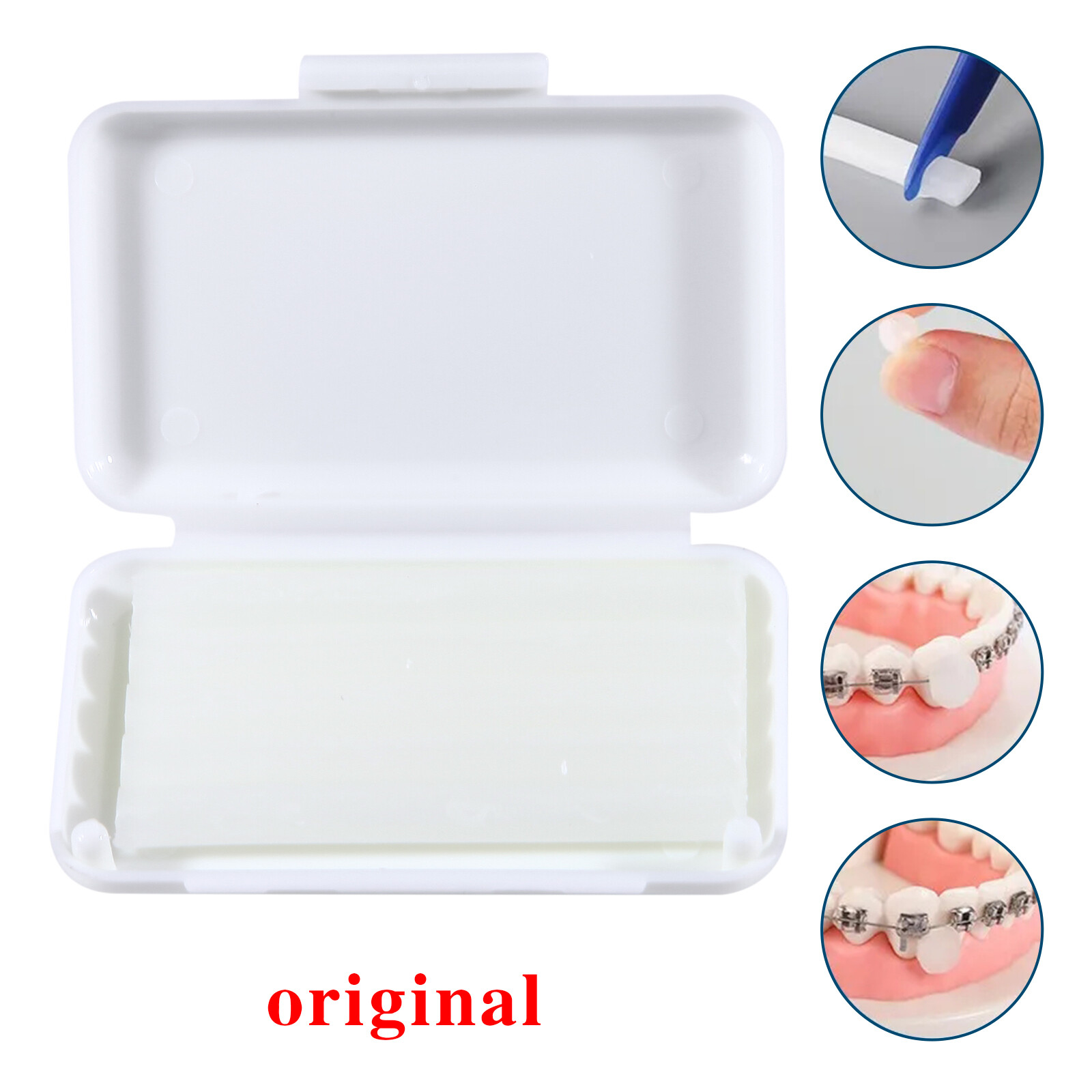 10X Dental Orthodontic Relief Wax 10Scents fit Brackets Braces Gum Irritation DL