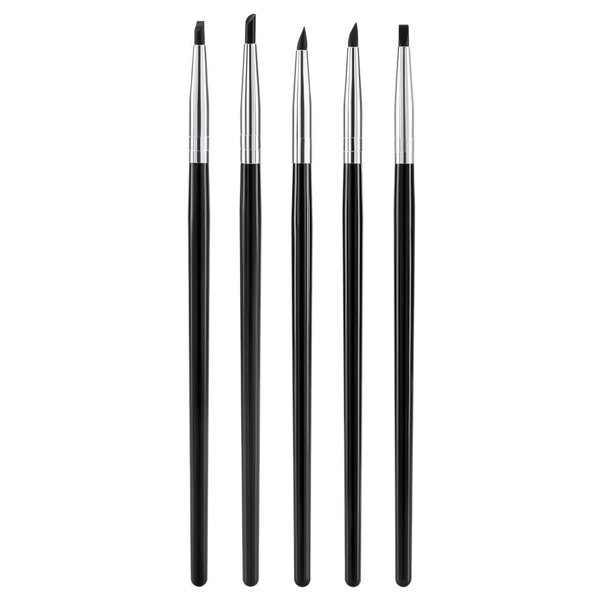 5pcs/PK Dental Composite Resin Porcelain Brush Pens Shaping Silicone Tooth Tool