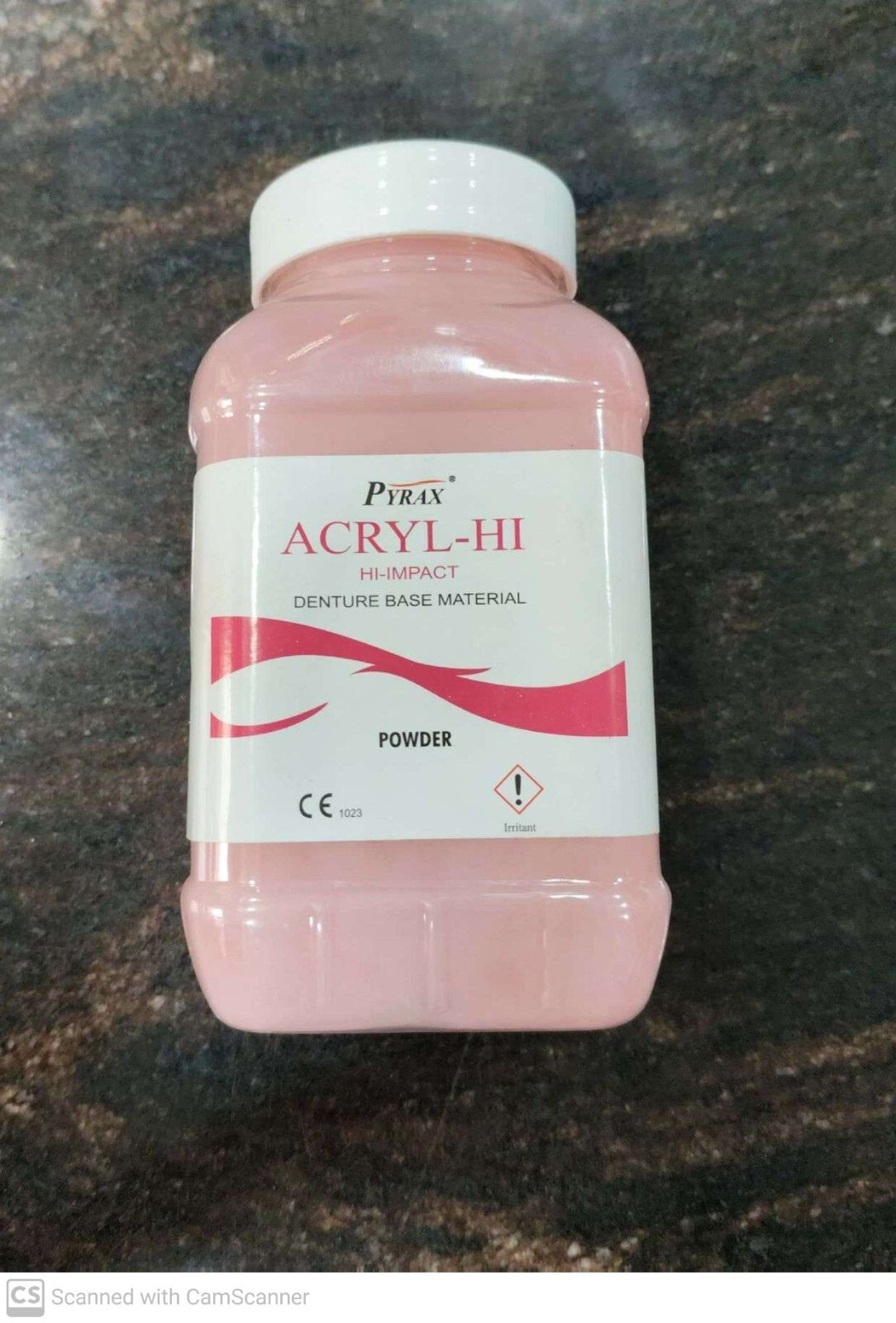 Dental ACRYL HI IMPACT Heat Cure Denture Base Material – VARIOUS SHADES & PACKS