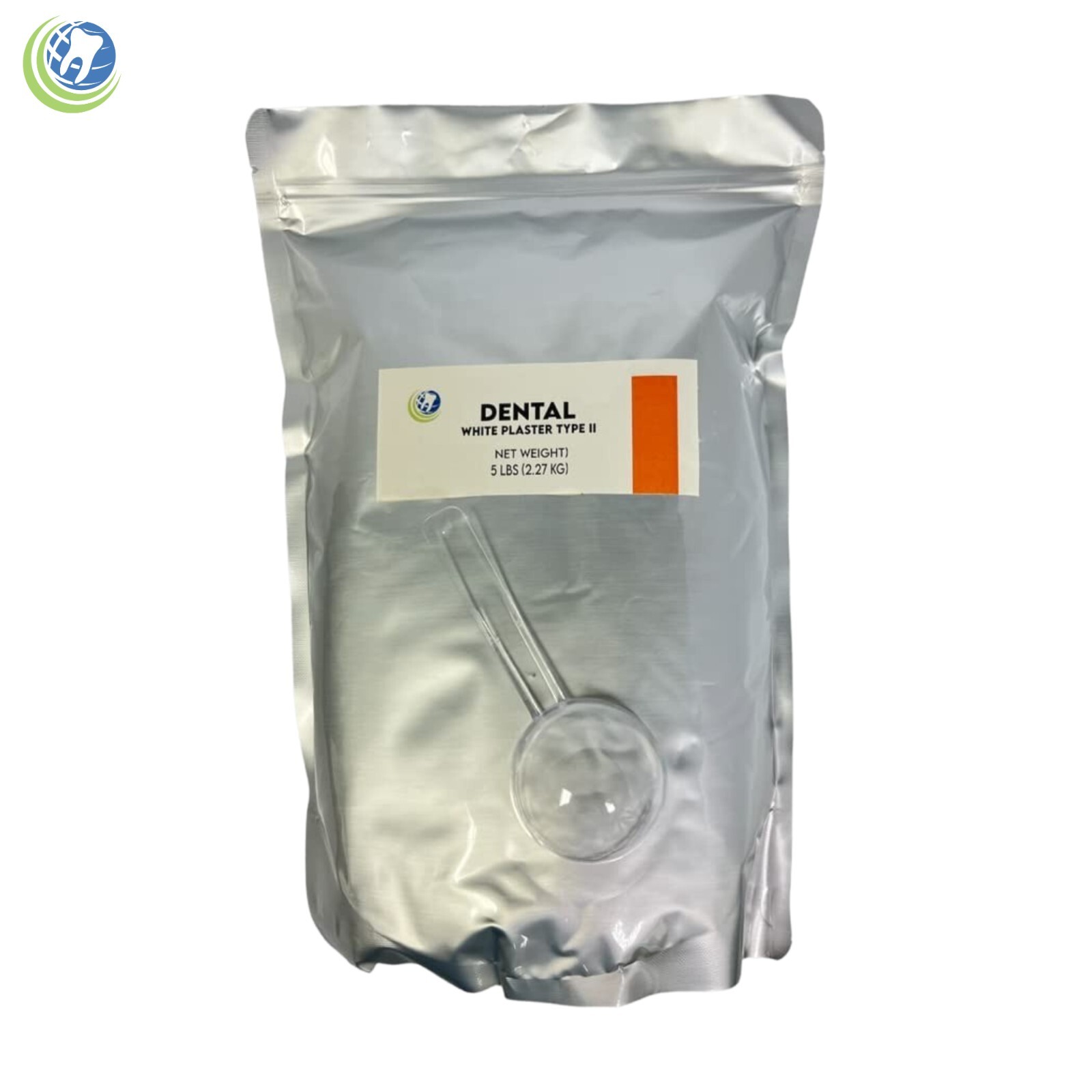 DENTAL LAB PLASTER CREAMY WHITE TYPE II REGULAR SET 5 Lbs.