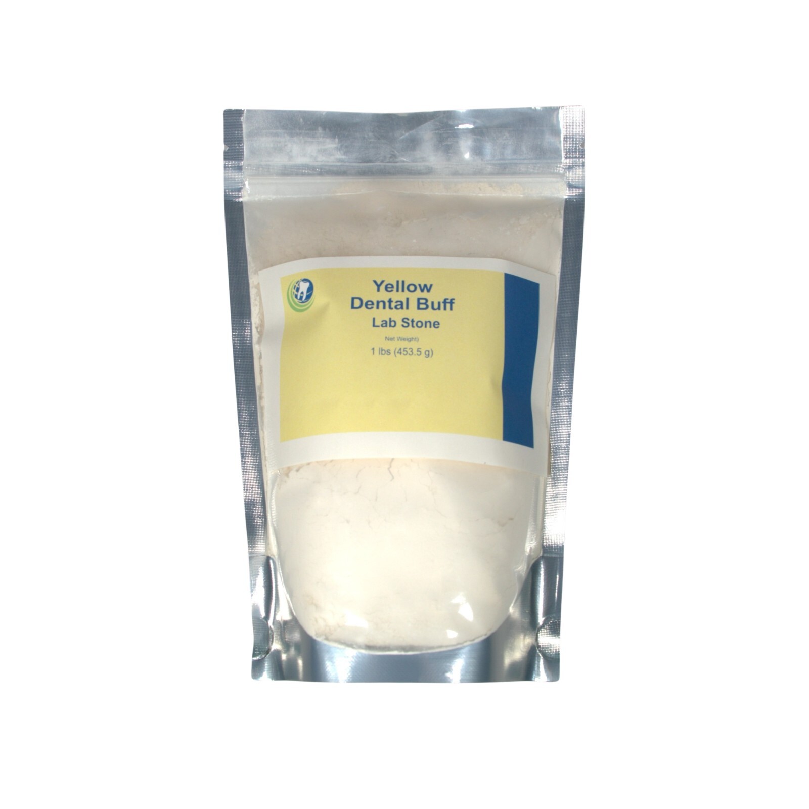 DENTAL LAB BUFF STONE GYPSUM TYPE III YELLOW ALL PURPOSE COMPOUND 1 Lb. (454 g)
