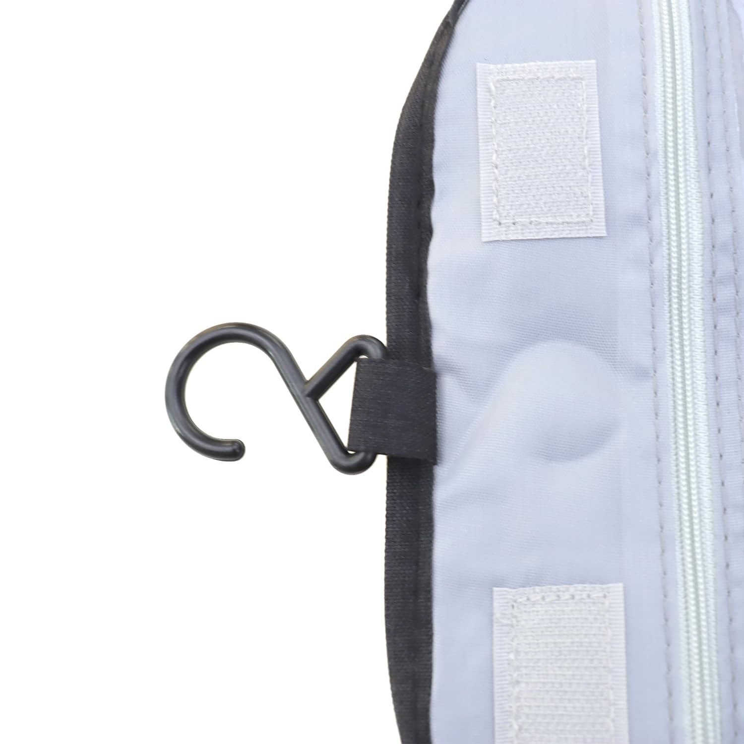 Welsoon Ostomy Travel Bag – Hanging Supplies for Small, Black