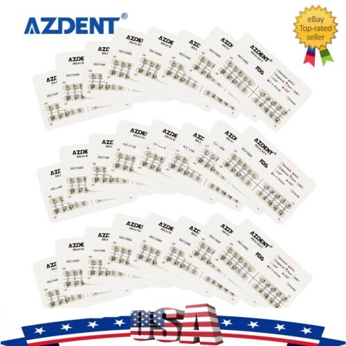 Dental Orthodontic Metal Brackets Braces Mini/Standard Roth/MBT.022 Hooks 345
