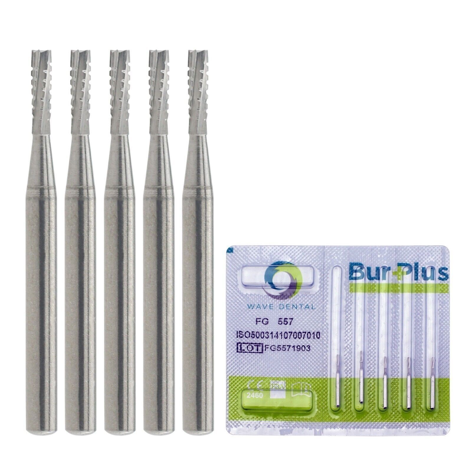 Wave Dental Tungsten Carbide Bur Friction Grip Round Pear FG 4 6 330 High Speed