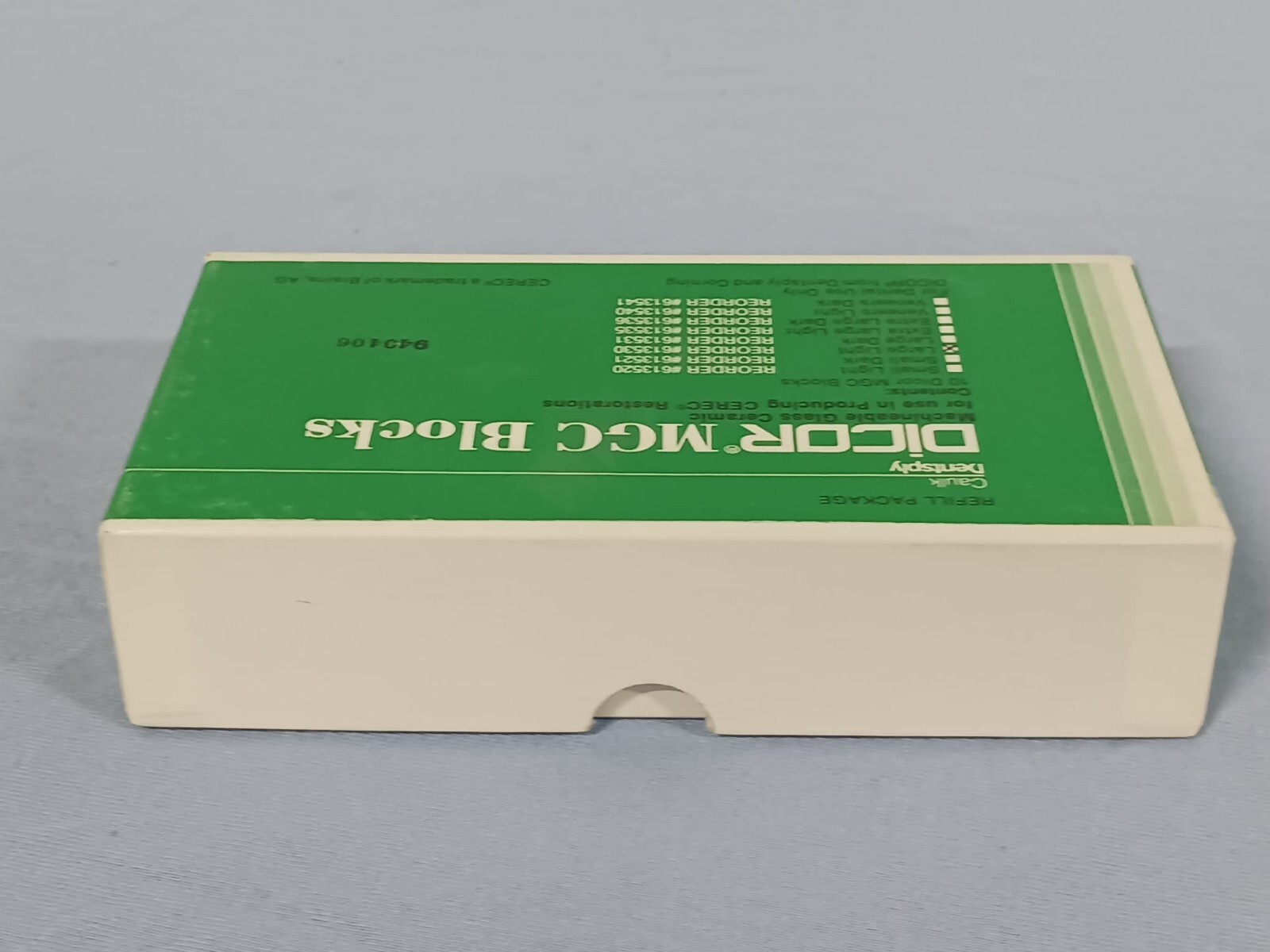 *LOT OF 10* Dentsply Dicor MGC Blocks Large Light Machineable Glass Ceramic I10L
