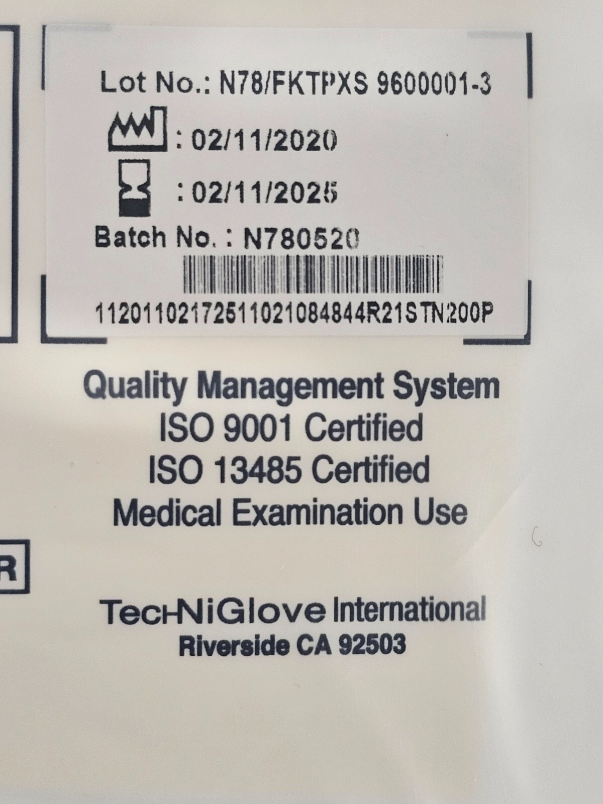 (50) PAIRS TechNiGlove STERILE AMBIDEXTROUS NITRILE CLEANROOM GLOVES – X-SMALL