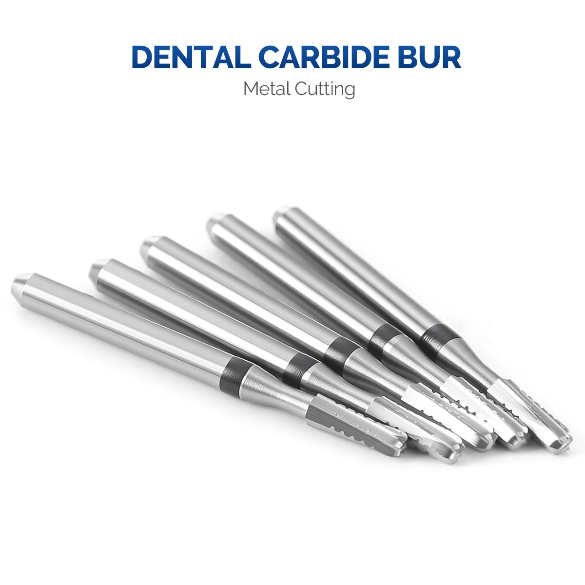 USA Dental Tungsten Carbide Burs FG 1.6mm Metal Cutting for High Speed Handpiece