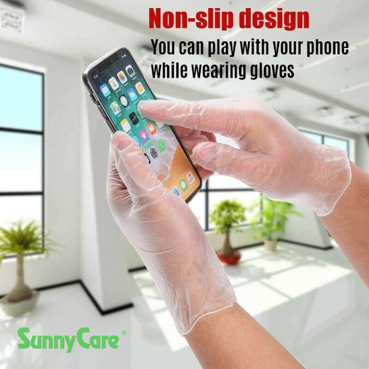 1000pcs Vinyl Gloves Powder Free (Latex Nitrile Free)🔥[DISCOUNTS] 🔥 Medium