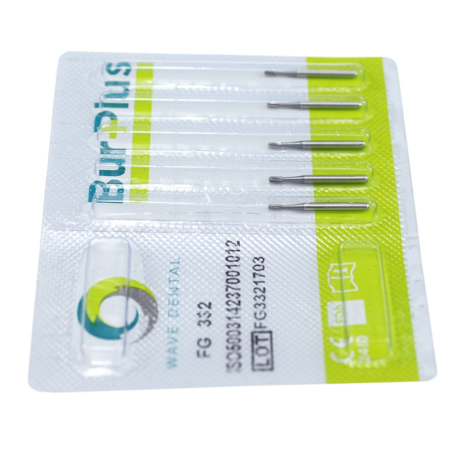 Wave Dental Carbide Burs FG 330 331 332 Bur High Speed Pear Shape Friction Grip