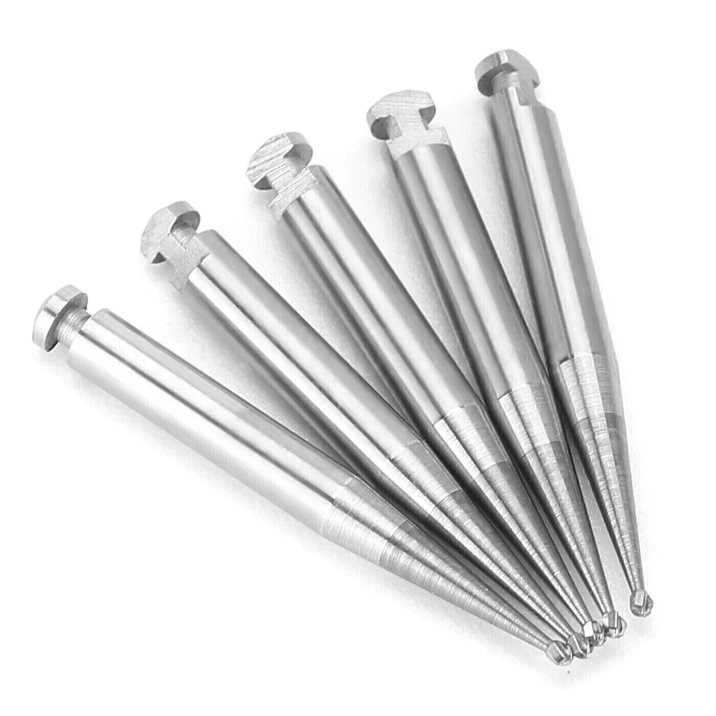 Round Carbide Burs for Slow Speed Latch RA (Choose Your Size / Qty) 22.5mm