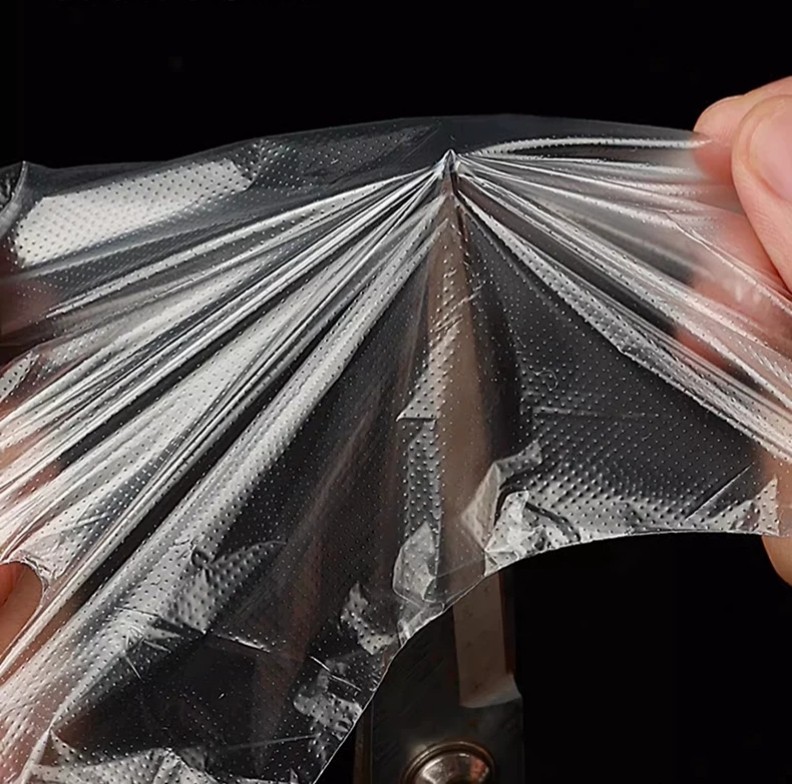 2000PCS Disposable TPE Gloves 10 Boxes Powder Free Latex Free Clear Food Service