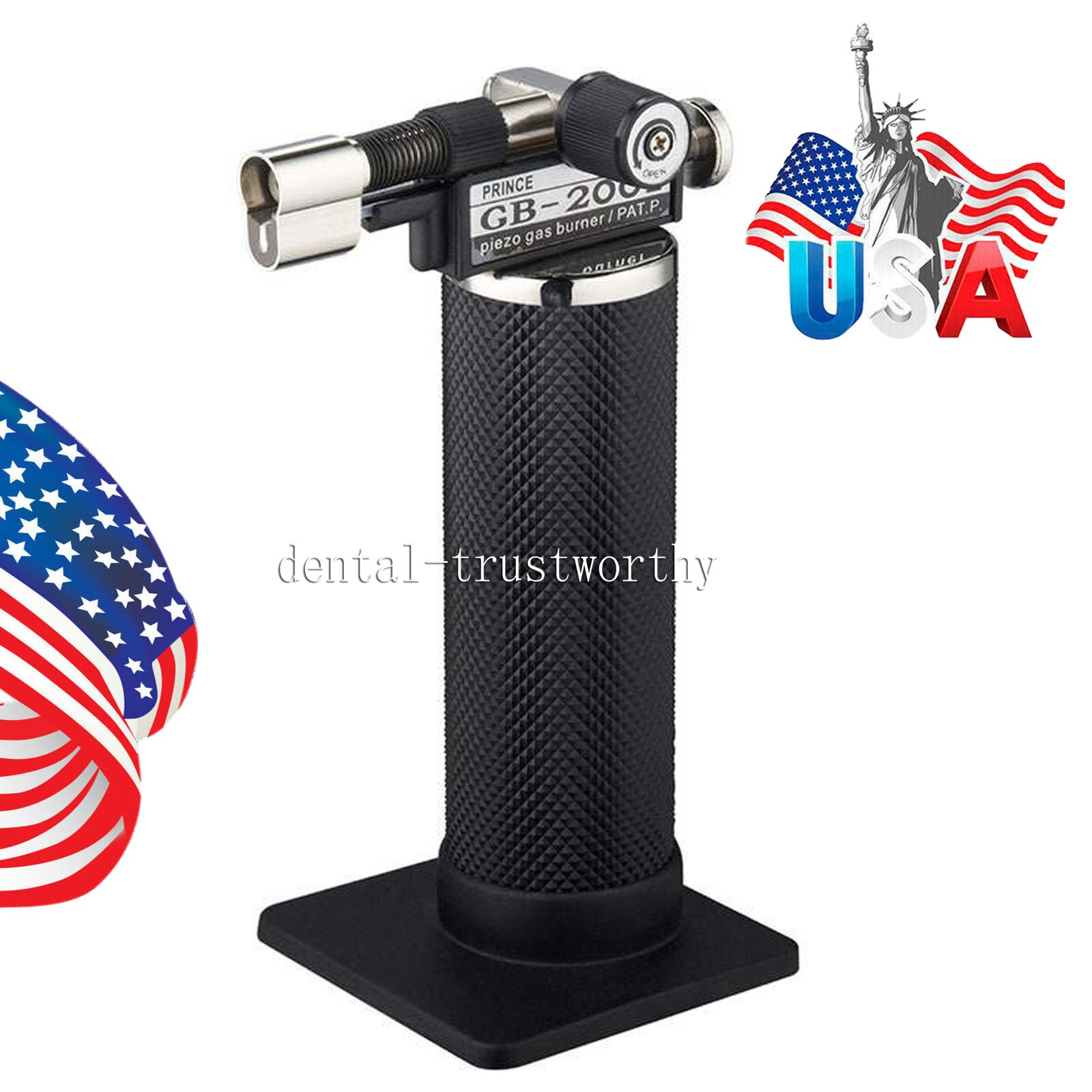 Dental Torch Lighter Industrial Welding Burner Adjustable Flame Soldering