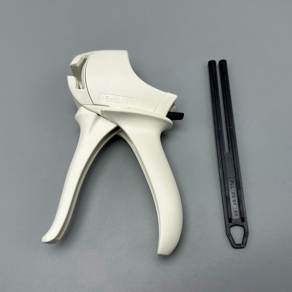 5ml 1:1 Dental Activa-Spenser Type Dispenser Gun For Automix Syringes Cement Gun