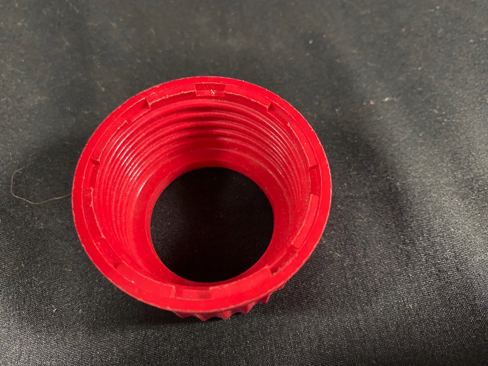 CORNING PYREX PBT Red Open Top High Temperature GL45 Screw Cap 1395-45HTSC 1/Pk