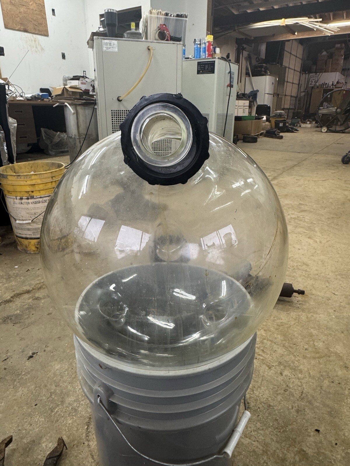 20 Liter Receiving Flask With 4 Ports