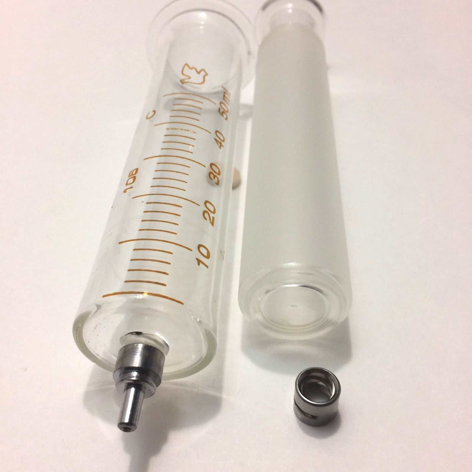 5 mL 10 ml 20 mL 50 mL GLASS SYRINGE LUER LOCK TIP / SLIP TIP DISPENSER NEW USA
