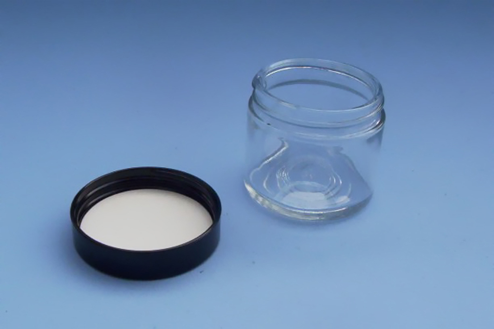 WIDE MOUTH SPECIMEN JAR w/ LID 2 oz / 60 mL