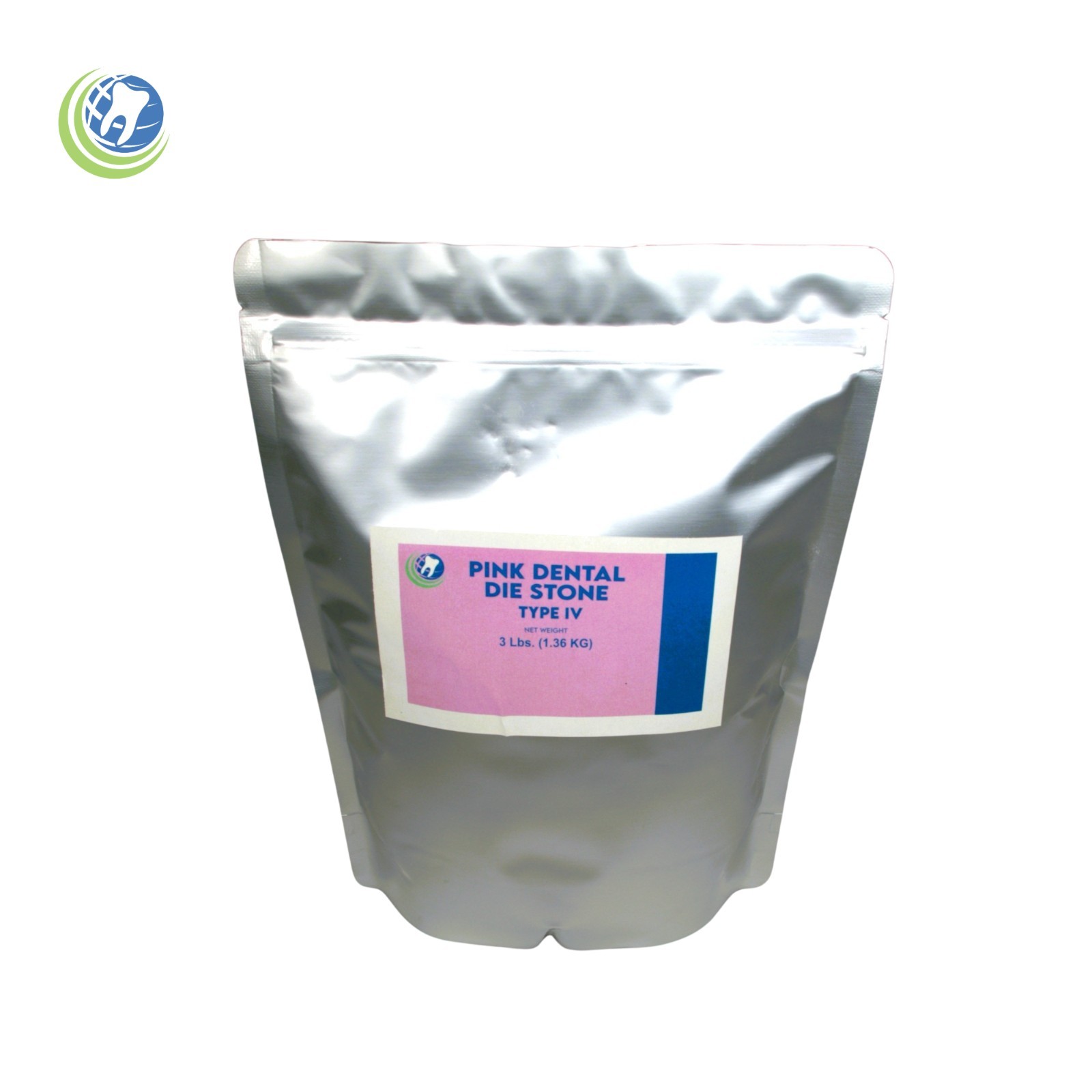 PINK DIE STONE TYPE IV ALL PURPOSE STRONG COMPOUND- NORMAL SETTING 3 Lb.