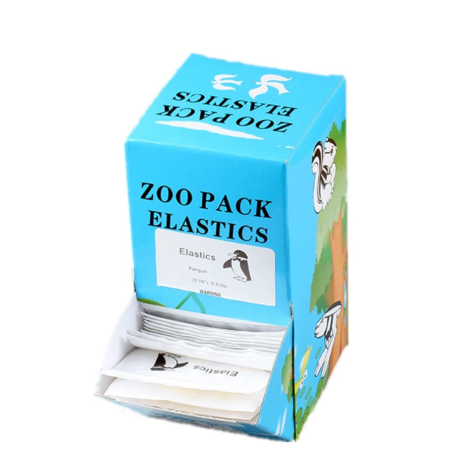 Dental Orthodontic Rubber Bands Elastics Latex Braces 15 Sizes 3.5 4.5 6.0 OZ