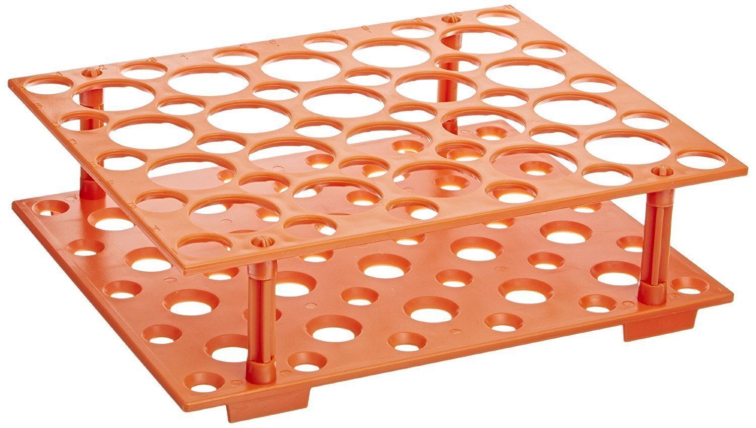 15ml & 50ml Centrifuge Tube Rack, ABS Material, Karter Scientific 235G3