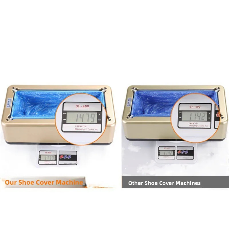 Automatic Shoe Cover Machine – Disposable Indoor Foot Pedal Home Use Box
