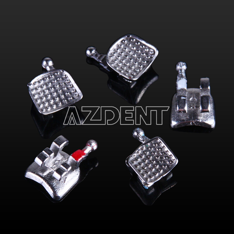 Dental Orthodontic Monoblock MIM Brackets Braces Mini Roth/ MBT 018/ 022 Hook345