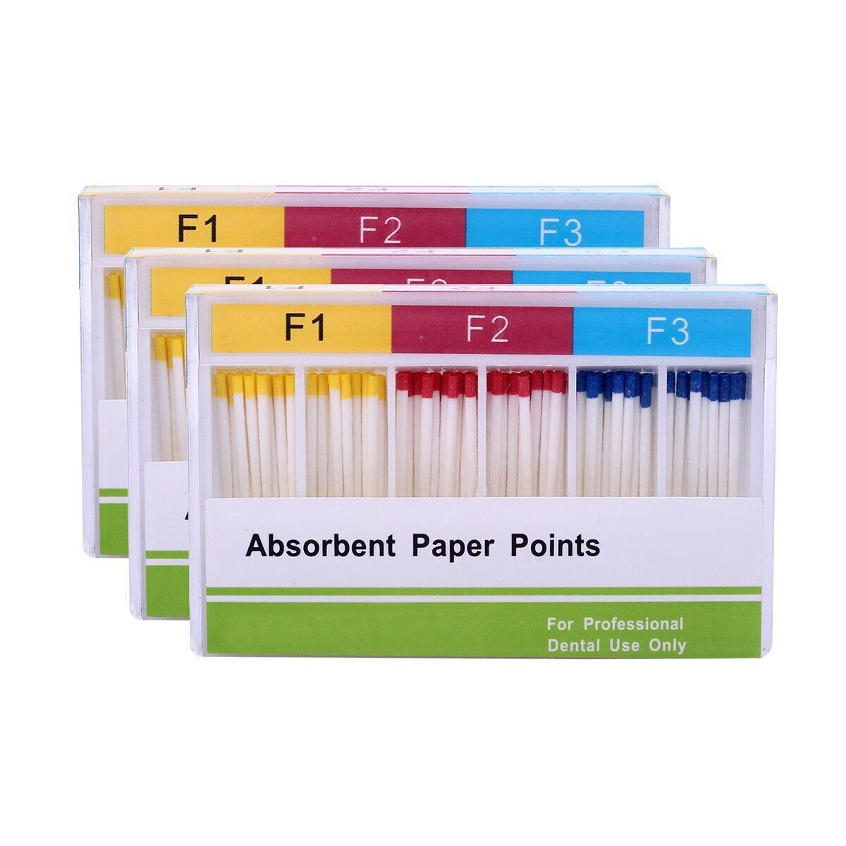 5 Packs AZDENT Dental Endodontic Gutta Percha Points F1.F2.F3 100pcs/pack
