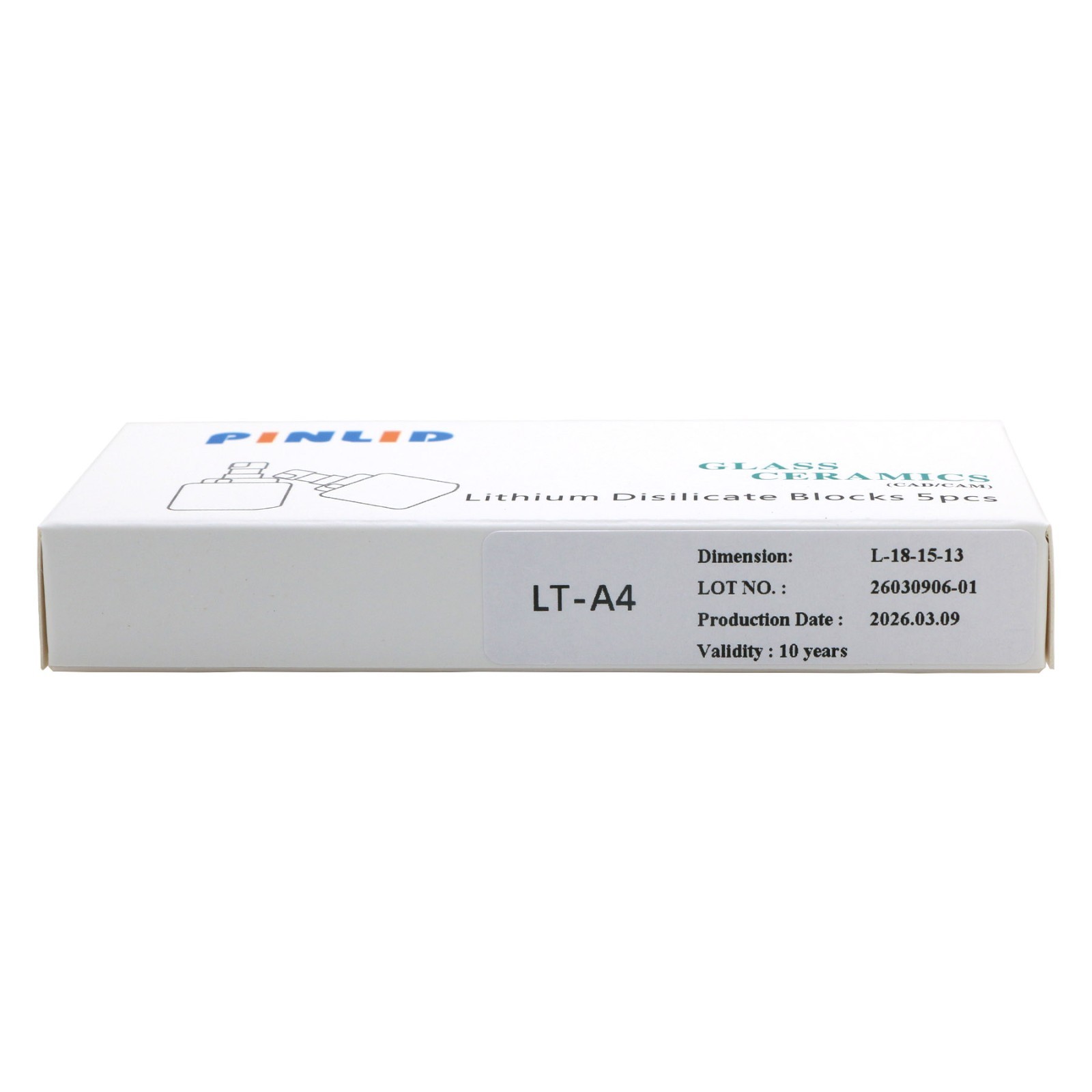 US LT C14 Deep Warm A4 Max Mask Ceramic Block CEREC CAD/CAM Lithium Disilicate